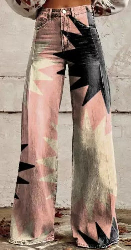 Women's Casual Pants Thin Imitation Jeans