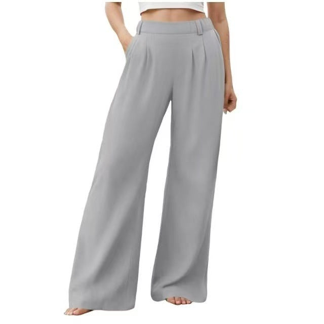 New Loose-fitting Women's Wide Leg Casual Trousers