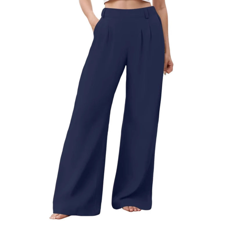 New Loose-fitting Women's Wide Leg Casual Trousers