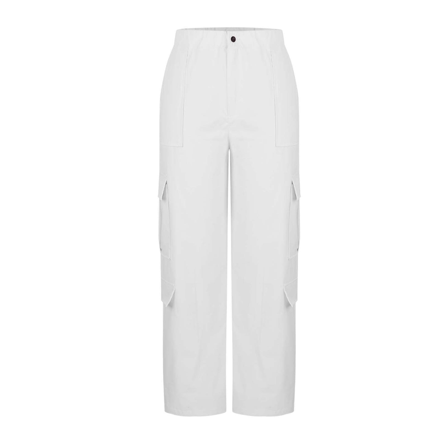 Waist Button Strip Zipper With Pockets Outdoor Mountaineering Leisure Overalls Trousers