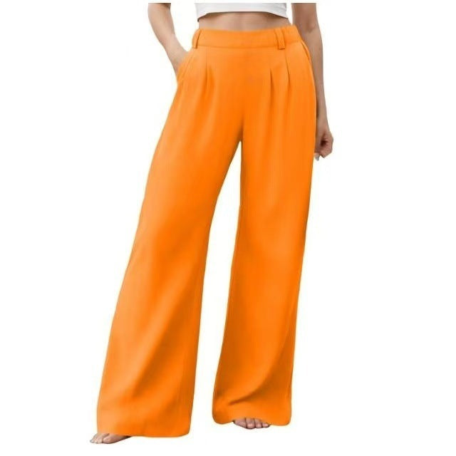 New Loose-fitting Women's Wide Leg Casual Trousers