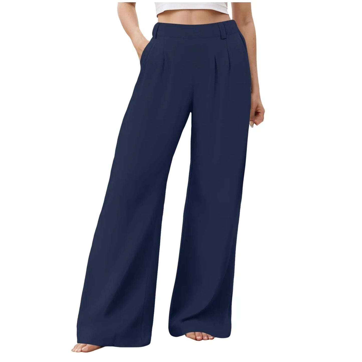 New Loose-fitting Women's Wide Leg Casual Trousers