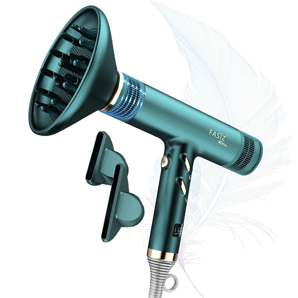 Negative ion hair dryer