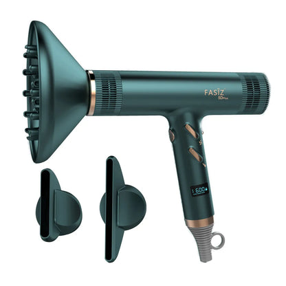 Negative ion hair dryer