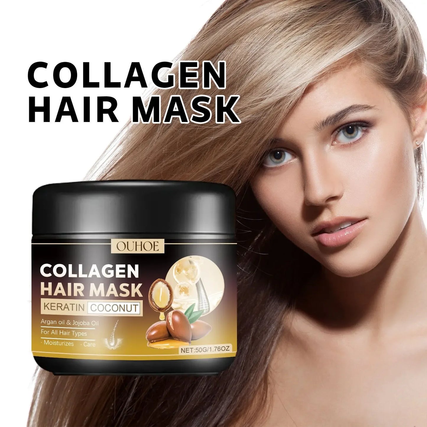 Deeply Moisturize Collagen Hair Mask