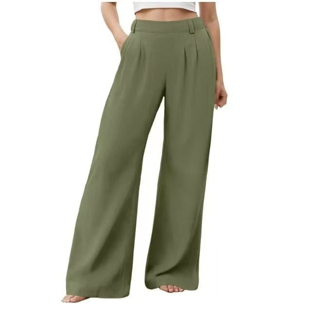 New Loose-fitting Women's Wide Leg Casual Trousers