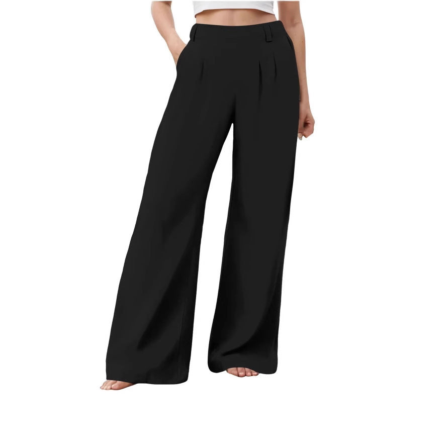 New Loose-fitting Women's Wide Leg Casual Trousers